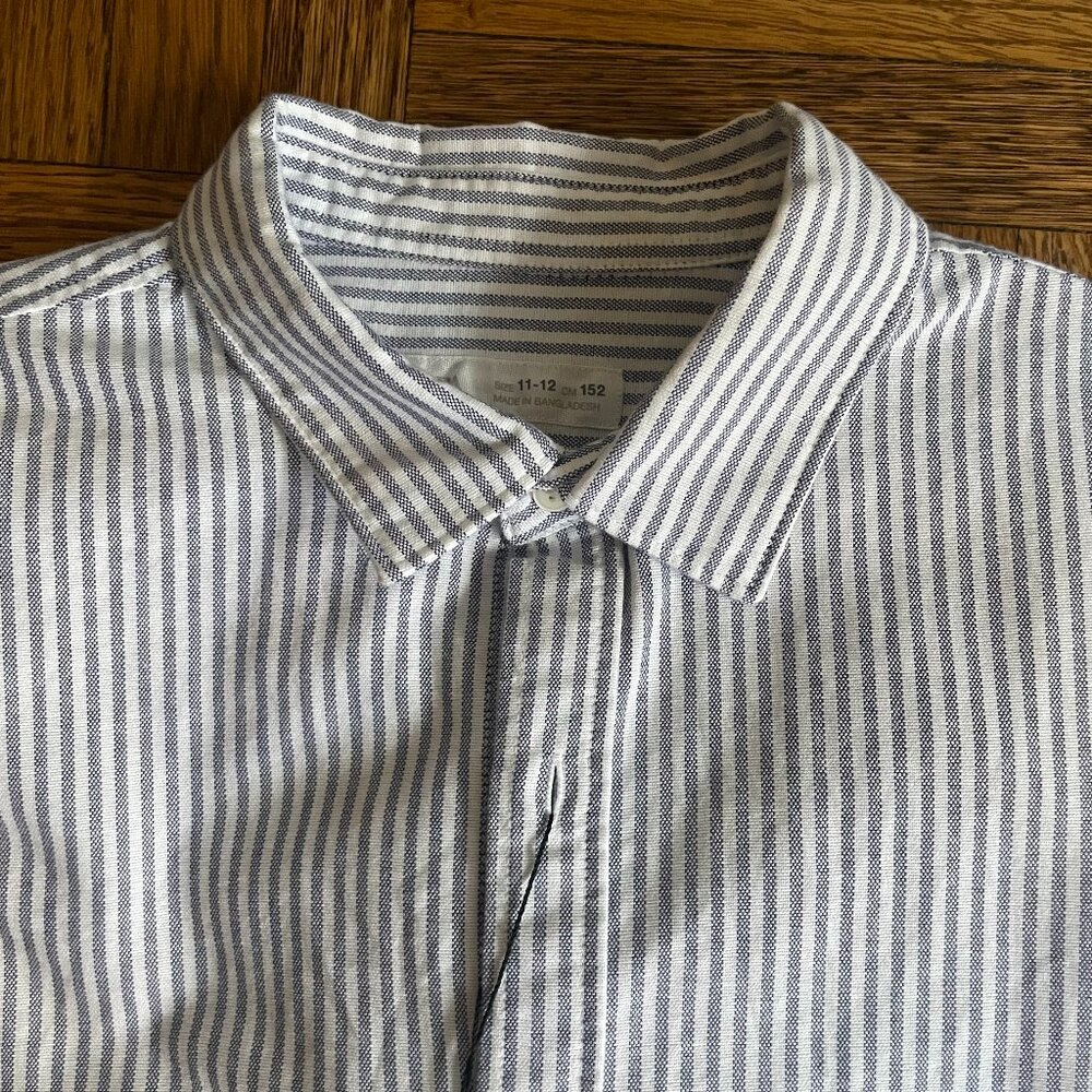 Zara Boys Dress Shirt size 11/12 NWT